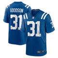 Indianapolis Colts Tyler Goodson Royal Game Football Jersey