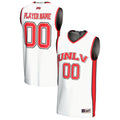 UNLV Rebels Basketball NIL Pick-A-Player Lightweight Basketball Fashion Jersey - White