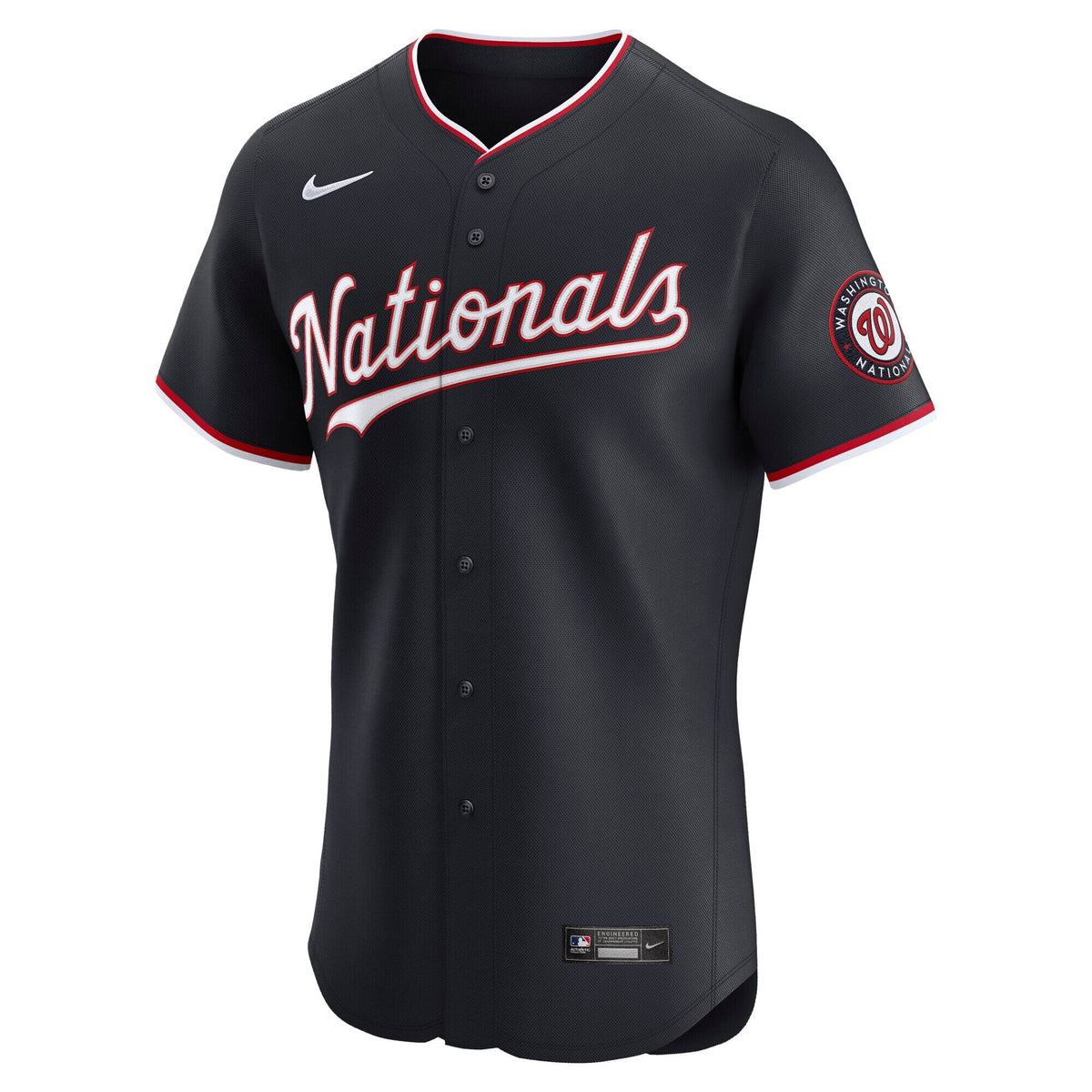 Washington Nationals Navy Alternate Elite Baseball Jersey