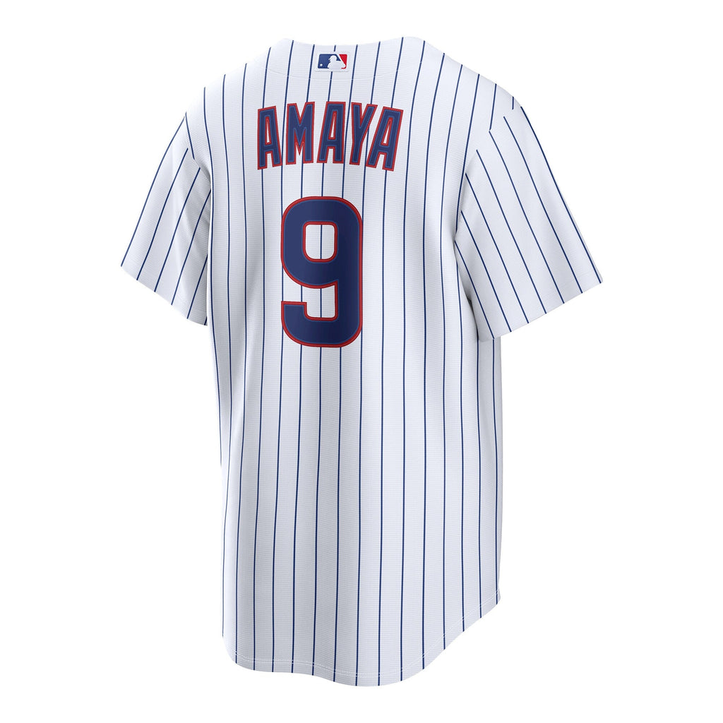 Chicago Cubs Miguel Amaya White Home Replica Baseball Jersey
