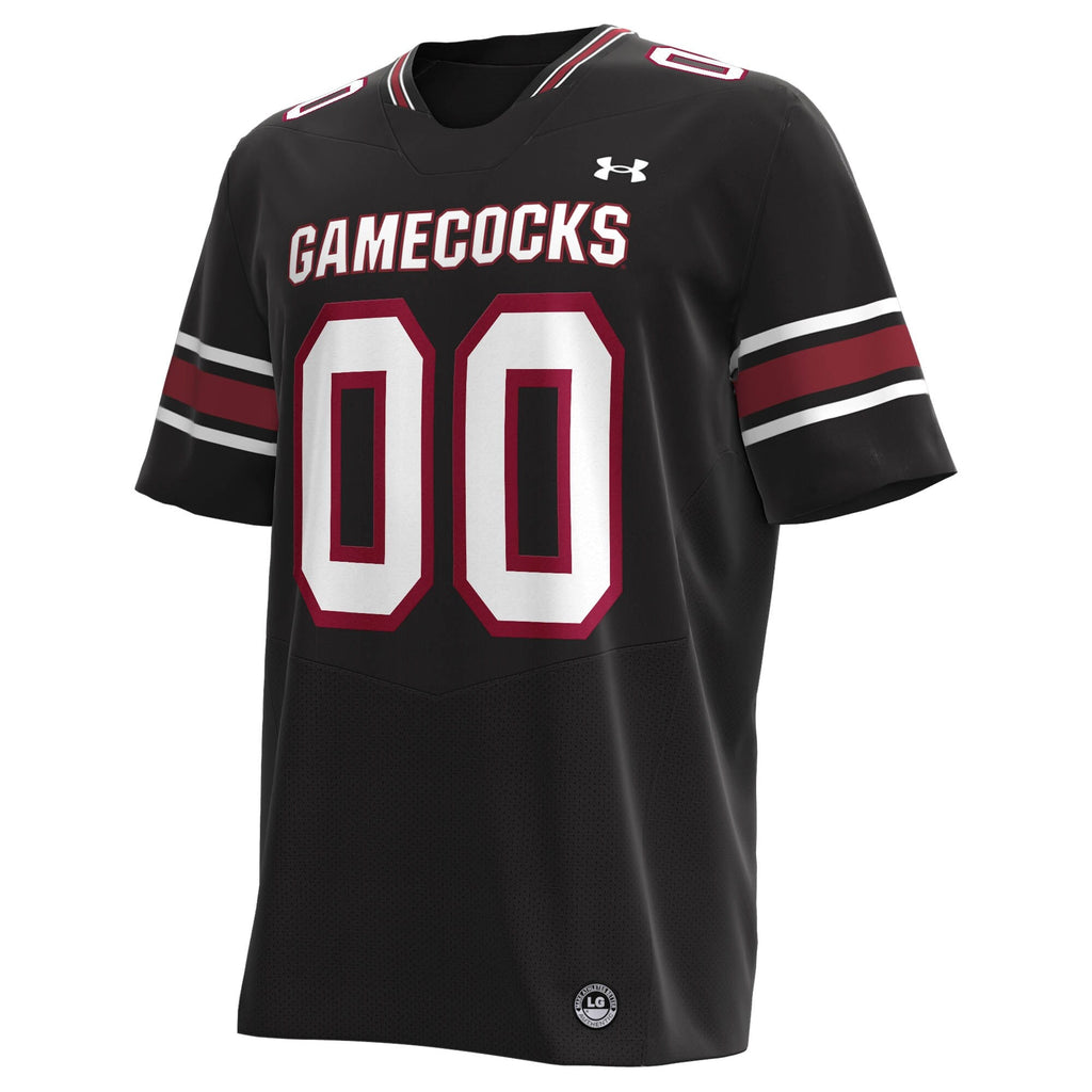South Carolina Gamecocks Custom Replica Football Jersey - Black