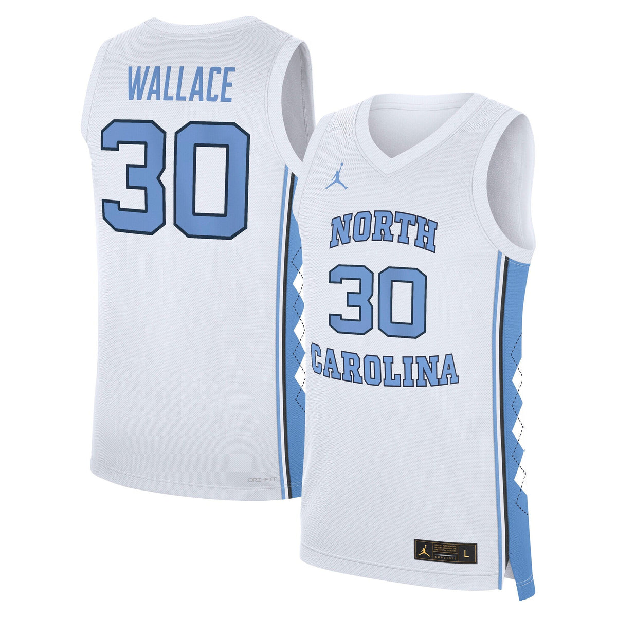 Rasheed Wallace White North Carolina Tar Heels Replica Basketball Jersey
