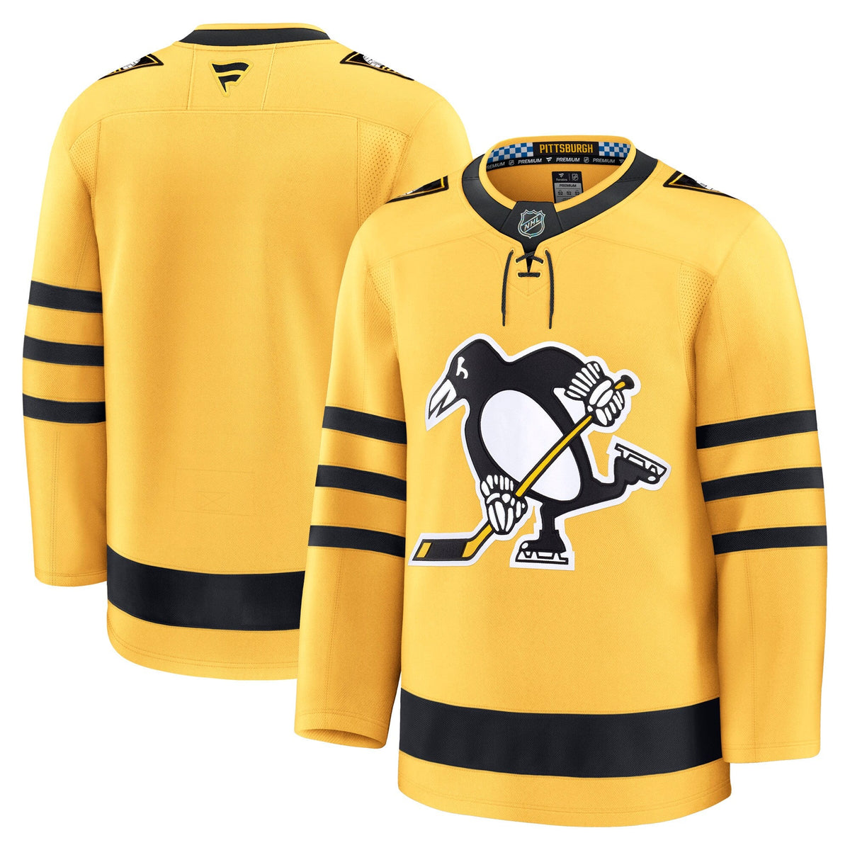 Pittsburgh Penguins Gold Alternate Premium Jersey