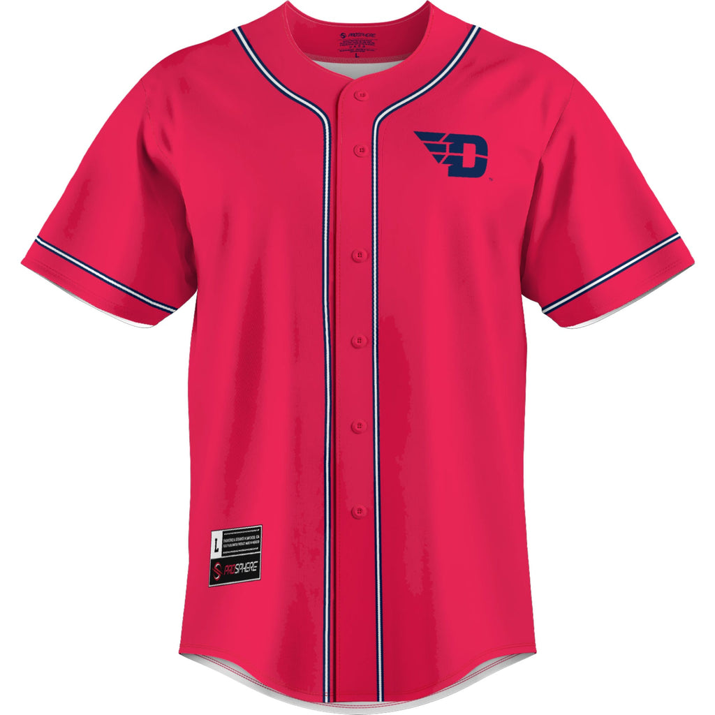 Dayton Flyers Lightweight Baseball Jersey - Red