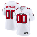 Atlanta Falcons White Custom Game Football Jersey