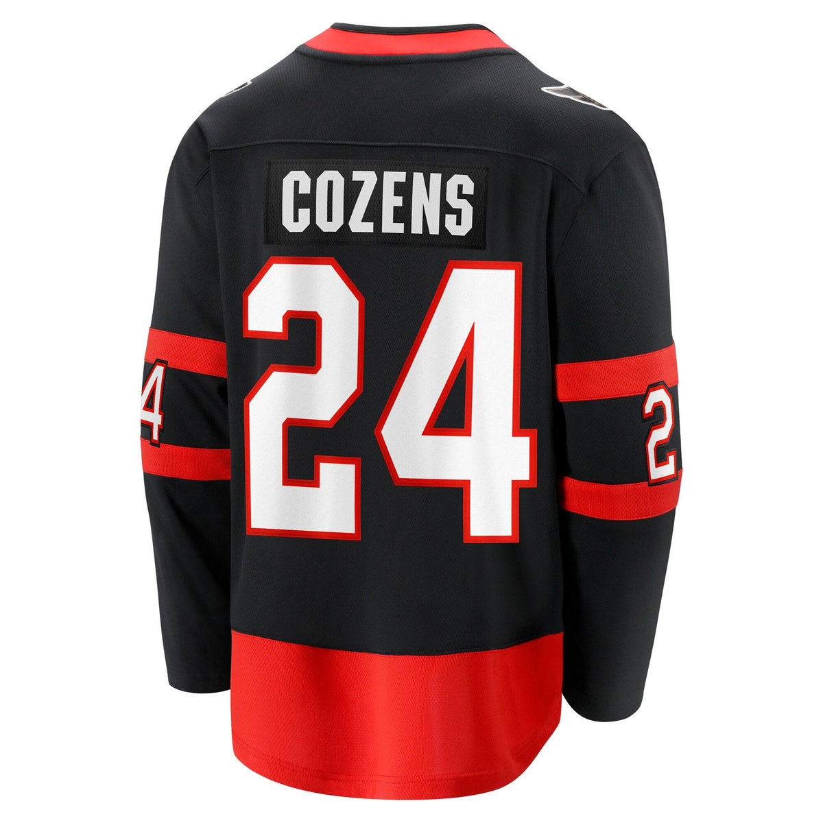 Ottawa Senators Dylan Cozens Black Home Breakaway Hockey Jersey