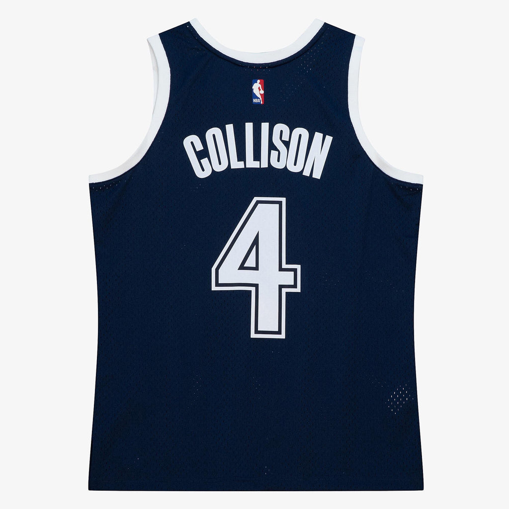 Oklahoma City Thunder Nick Collison 2015 Alternate Jersey - Ash Blue