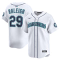 Seattle Mariners Cal Raleigh White Home Limited Player Baseball Jersey