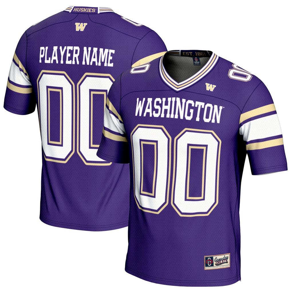 Washington Huskies NIL Pick-A-Player Football Jersey - Purple