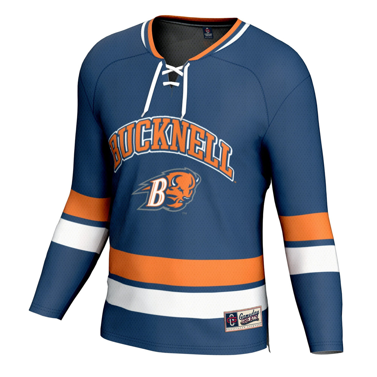 Bucknell Bison Spirit Hockey Jersey - Blue