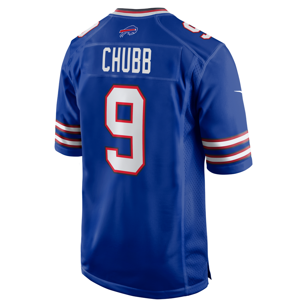 Buffalo Bills Bradley Chubb Royal Team Game Football Jersey