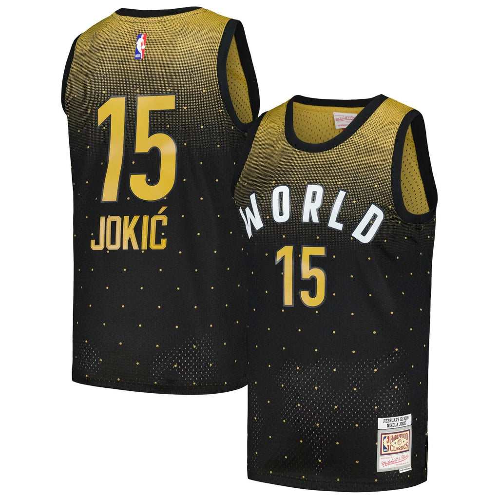 Nikola Jokic Black 2016 NBA Rising Stars Challenge Hardwood Classics Swingman Jersey
