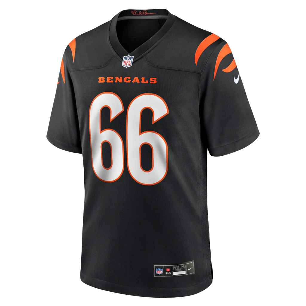 Cincinnati Bengals Dalton Risner Black Team Game Football Jersey