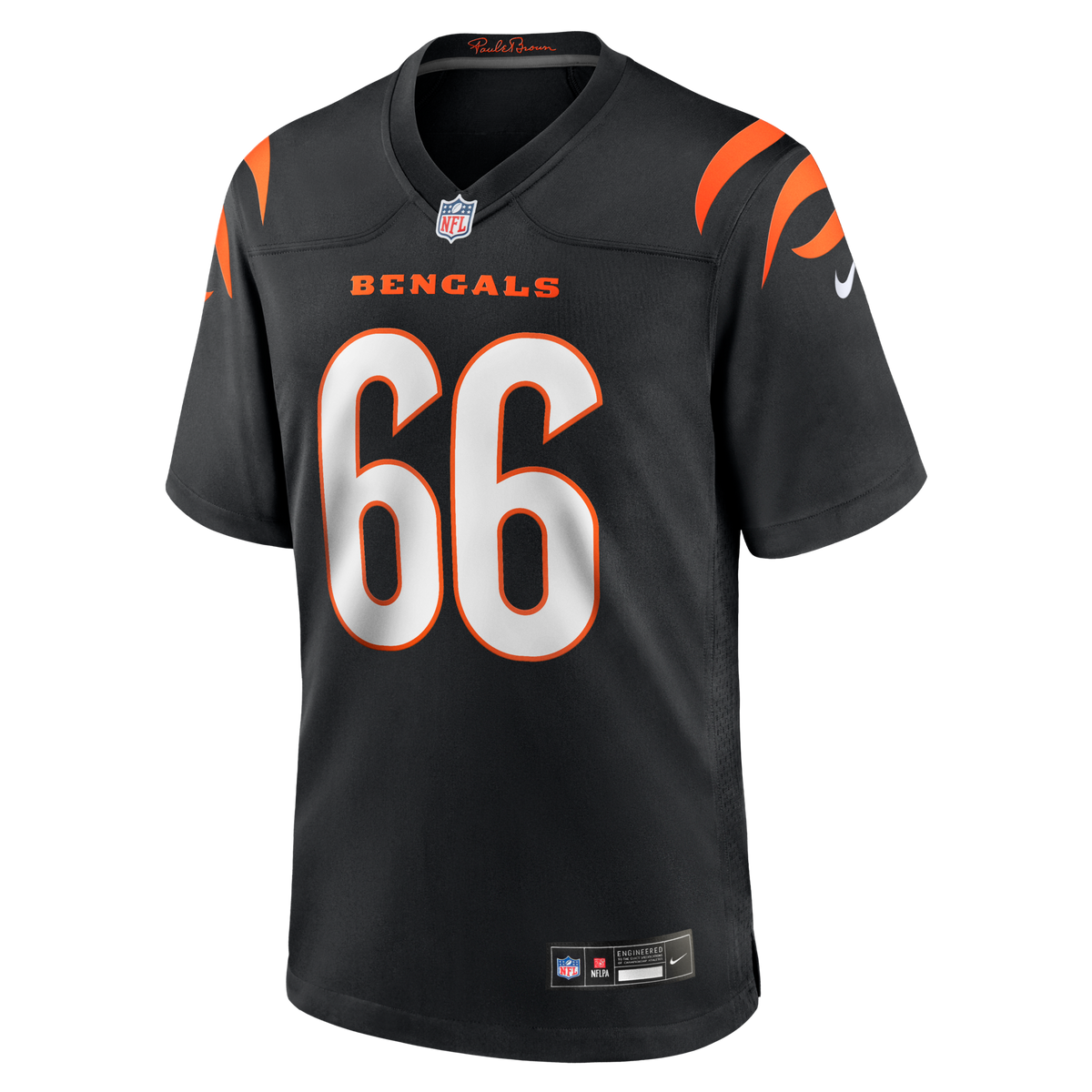 Cincinnati Bengals Dalton Risner Black Team Game Football Jersey