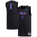 #1 Florida Atlantic Owls Replica Basketball Jersey - Black