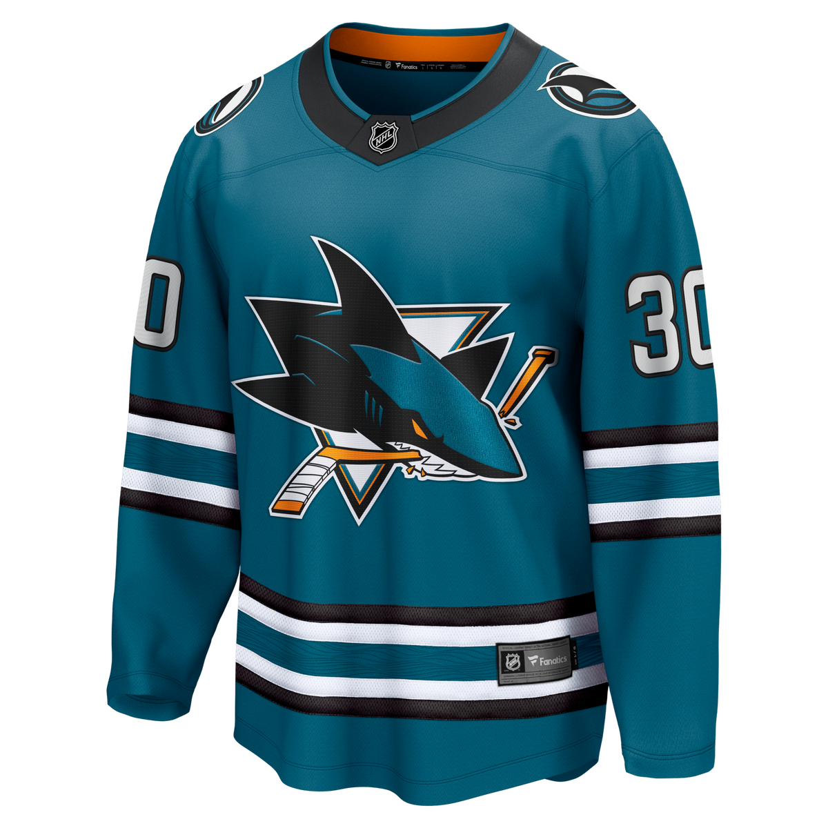 San Jose Sharks Yaroslav Askarov Teal Home Breakaway Hockey Jersey