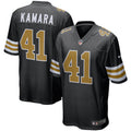 New Orleans Saints Alvin Kamara Black Alternate Game Football Jersey