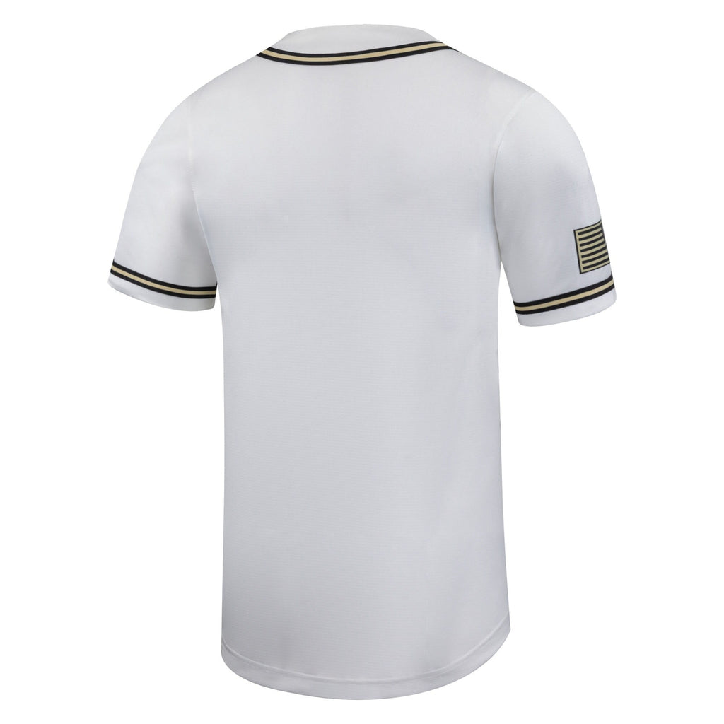White Army Black Knights Replica Baseball Jersey
