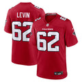 Atlanta Falcons Corey Levin Red Team Game Football Jersey