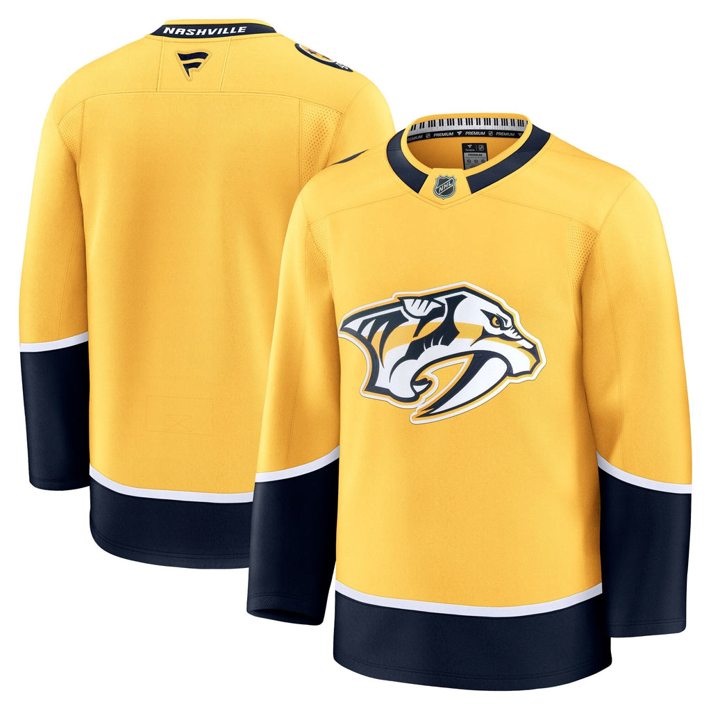 Nashville Predators Yellow Home Premium Jersey