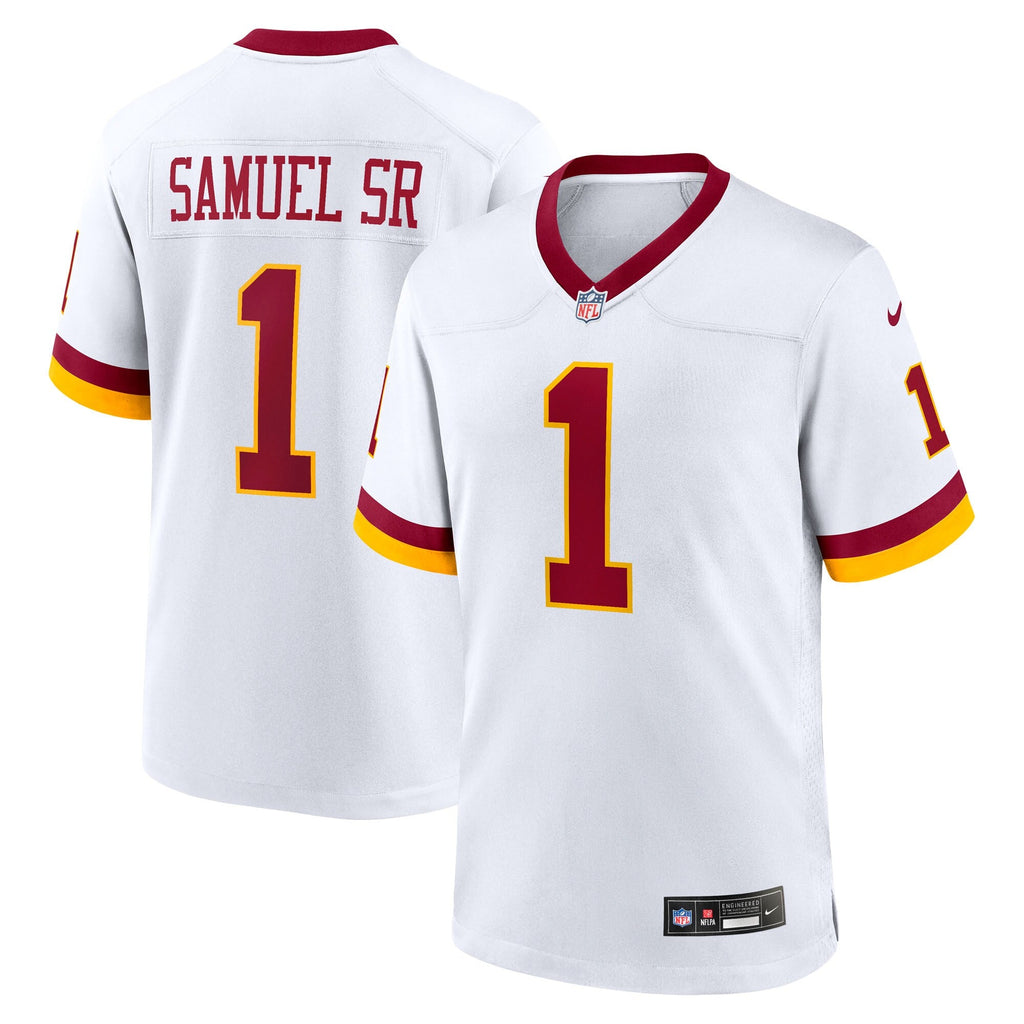 Washington Commanders Deebo Samuel Sr White Game Super Bowl Era Football Jersey