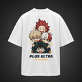 Deku & Bakugo My Hero Academia Anime Graphic Tee - Chibi Plus Ultra Squad