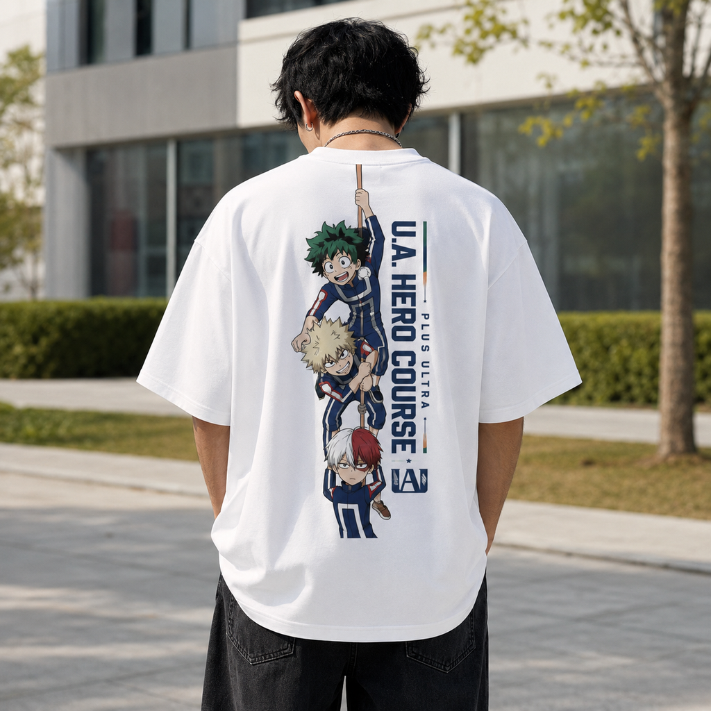 Deku & Bakugo My Hero Academia Anime Graphic Tee - Hero Course Climb