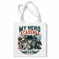 Deku & Bakugo My Hero Academia My Hero Academia Anime Canvas Tote Bag - Emblem