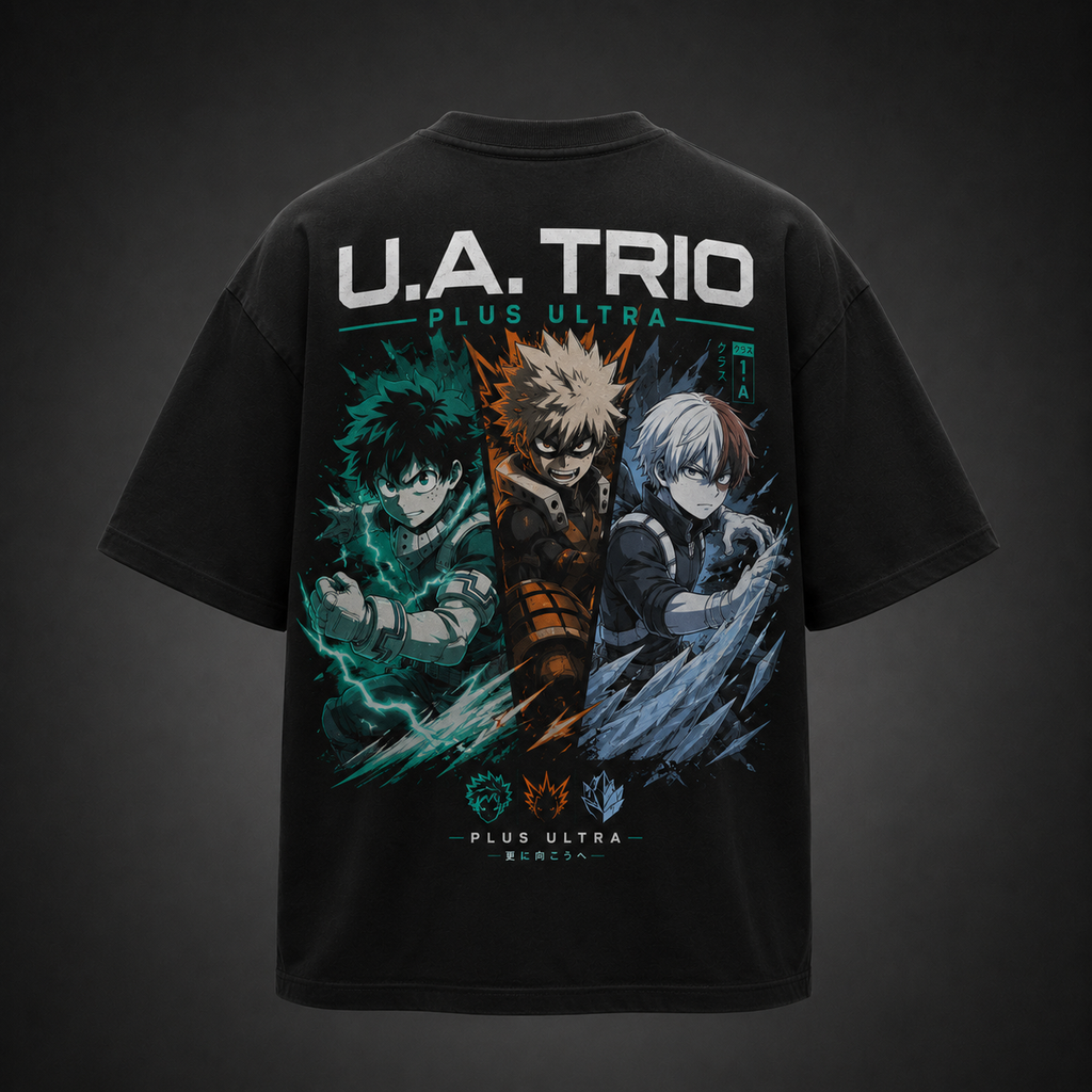 Deku & Bakugo My Hero Academia Anime Graphic Tee - U.A. Trio