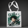 Deku My Hero Academia Anime Canvas Tote Bag - All For Tomorrow