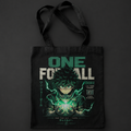 Deku My Hero Academia Anime Canvas Tote Bag - One For All