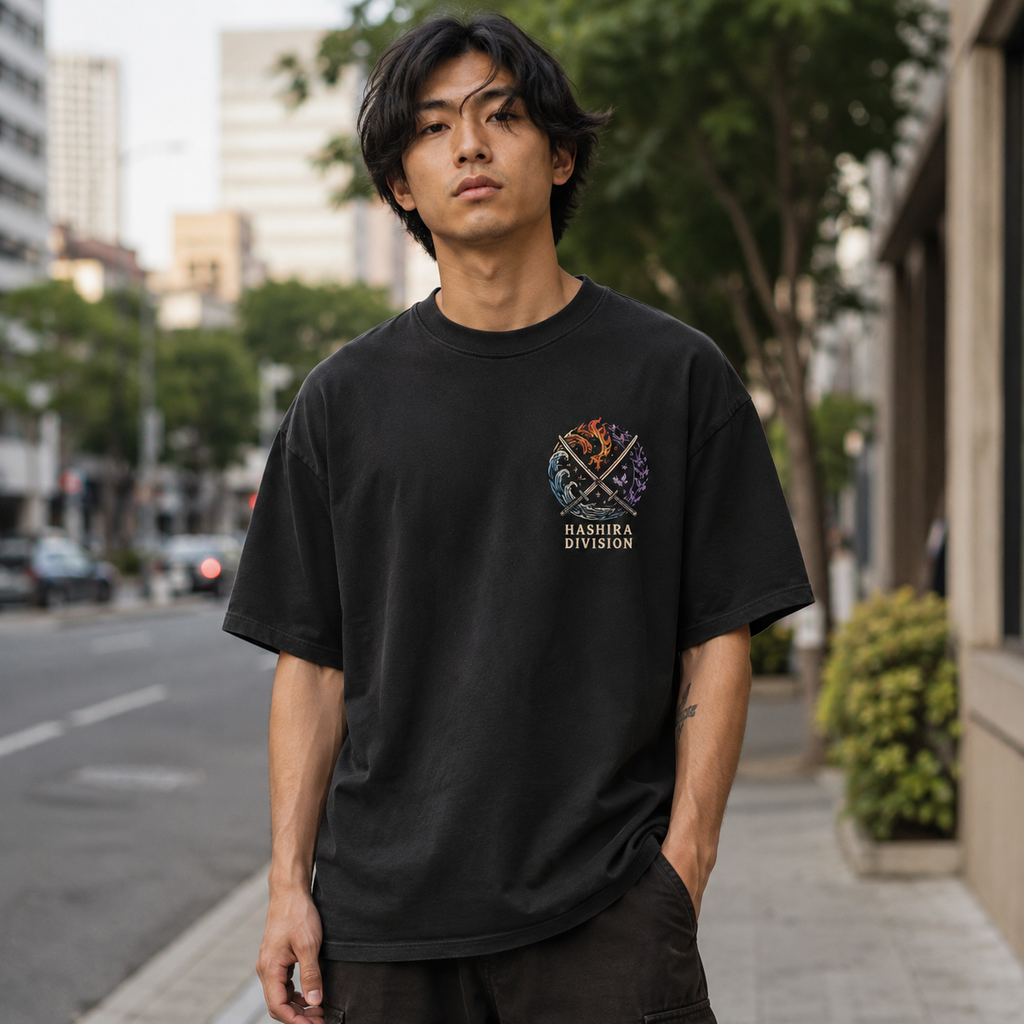 Demon Slayer Anime Graphic Tee - Breath Of Judgment