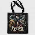 Demon Slayer Anime Canvas Tote Bag - Breathing Legacy