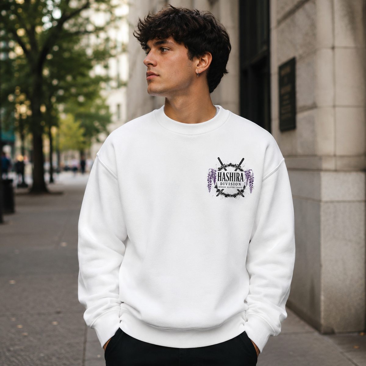 Demon Slayer Anime Sweatshirt - Hashira Emblems Circle