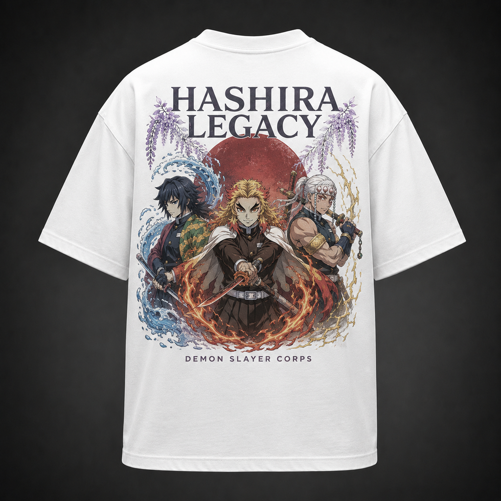Demon Slayer Anime Graphic Tee - Hashira Legacy