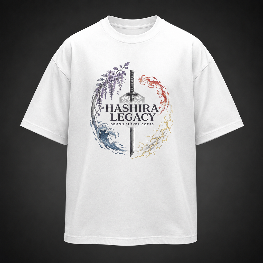 Demon Slayer Anime Graphic Tee - Hashira Legacy