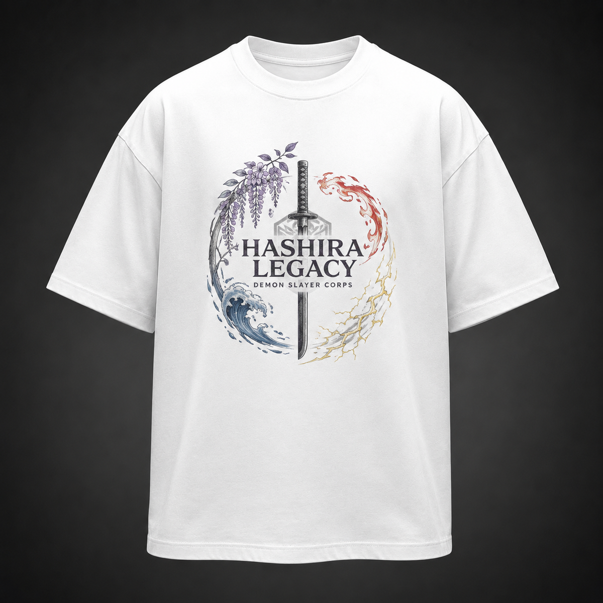 Demon Slayer Anime Graphic Tee - Hashira Legacy