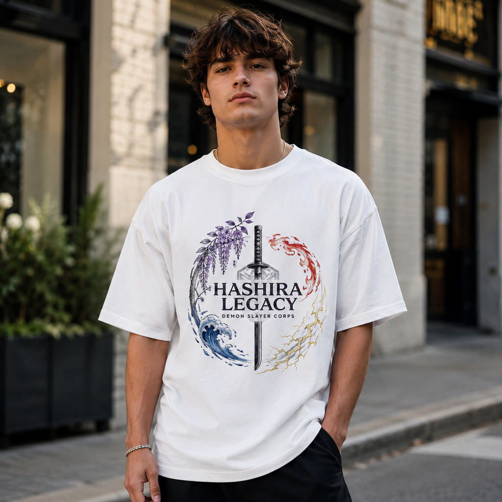 Demon Slayer Anime Graphic Tee - Hashira Legacy