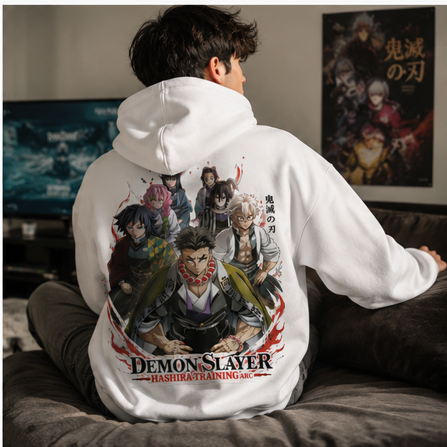 Demon Slayer Anime Hoodie - Hashira Training