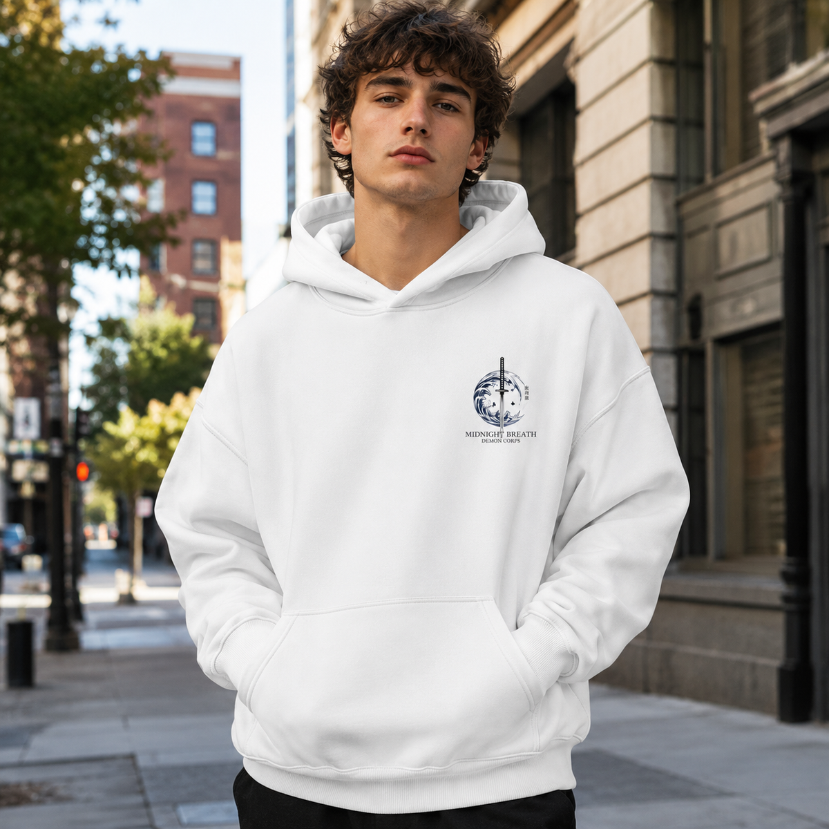 Demon Slayer Anime Hoodie - Midnight Breath