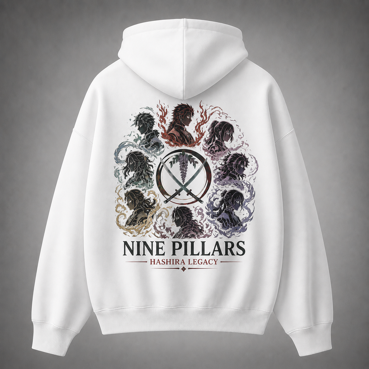 Demon Slayer Anime Hoodie - Nine Pillars