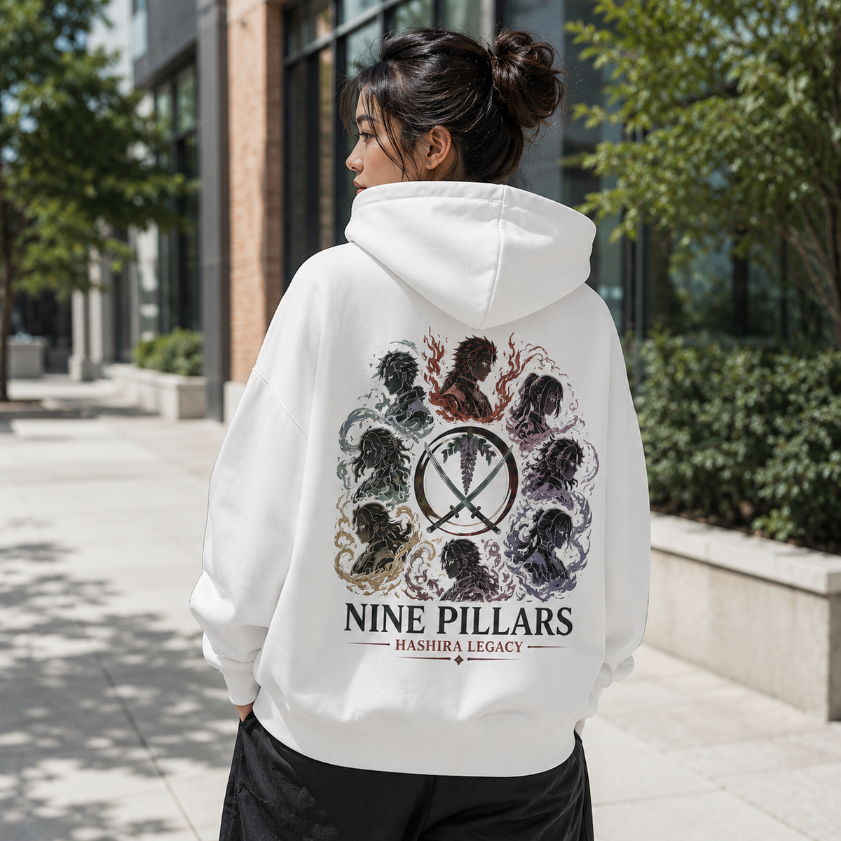 Demon Slayer Anime Hoodie - Nine Pillars
