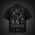 Demon Slayer Anime Graphic Tee - Nine Pillars