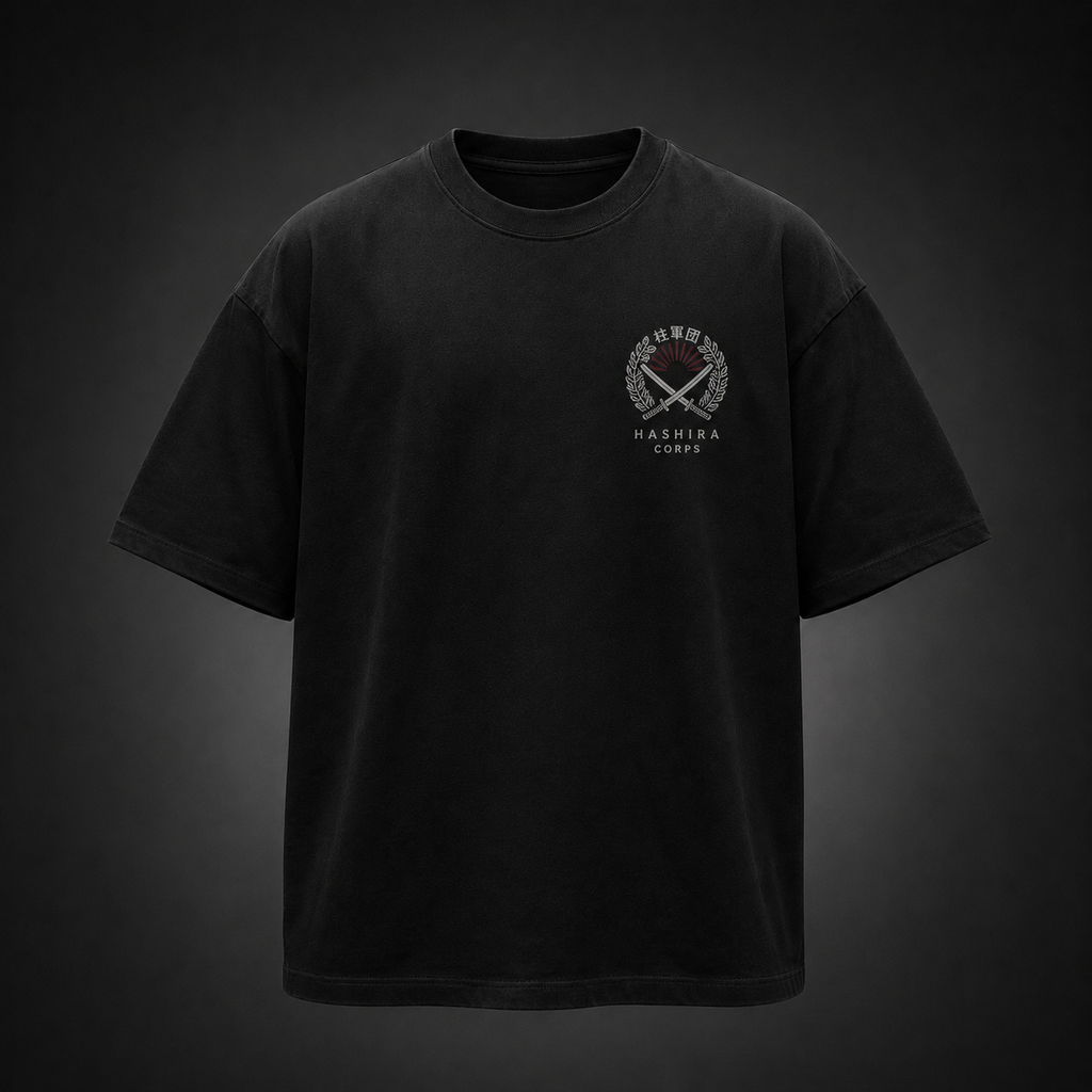 Demon Slayer Anime Graphic Tee - Nine Pillars