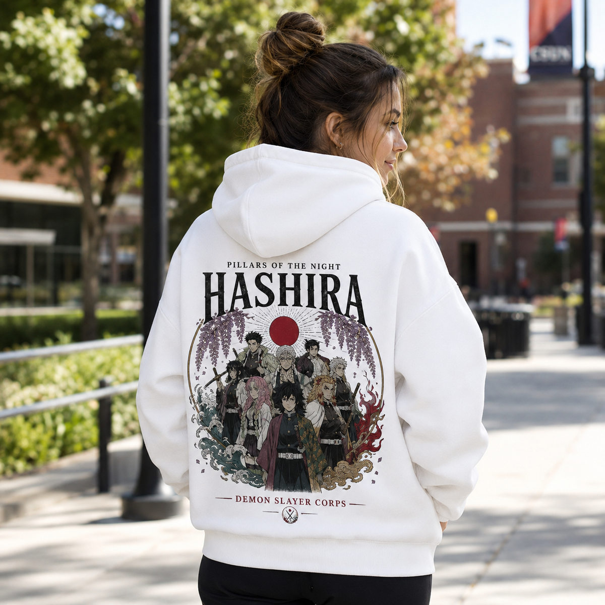 Demon Slayer Anime Hoodie - Pillars Of Night