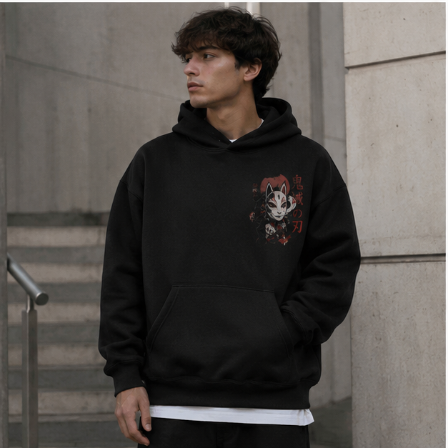 Demon Slayer Anime Hoodie - Serpent Swordsman
