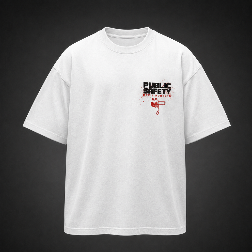 Denji, Aki, Power & Makima Chainsaw Man Anime Graphic Tee - Division Four