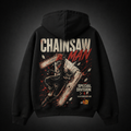 Denji (Chainsaw Man Anime Hoodie -) Blood Splatter Charge