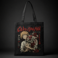 Denji (Chainsaw Man Anime Canvas Tote Bag -) Denji Bouquet