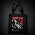 Denji (Chainsaw Man Anime Canvas Tote Bag -), Pochita Boom Chainsaw